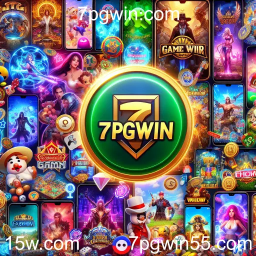 Imagem promocional da 7pgwin.com mostrando a plataforma e suas vantagens